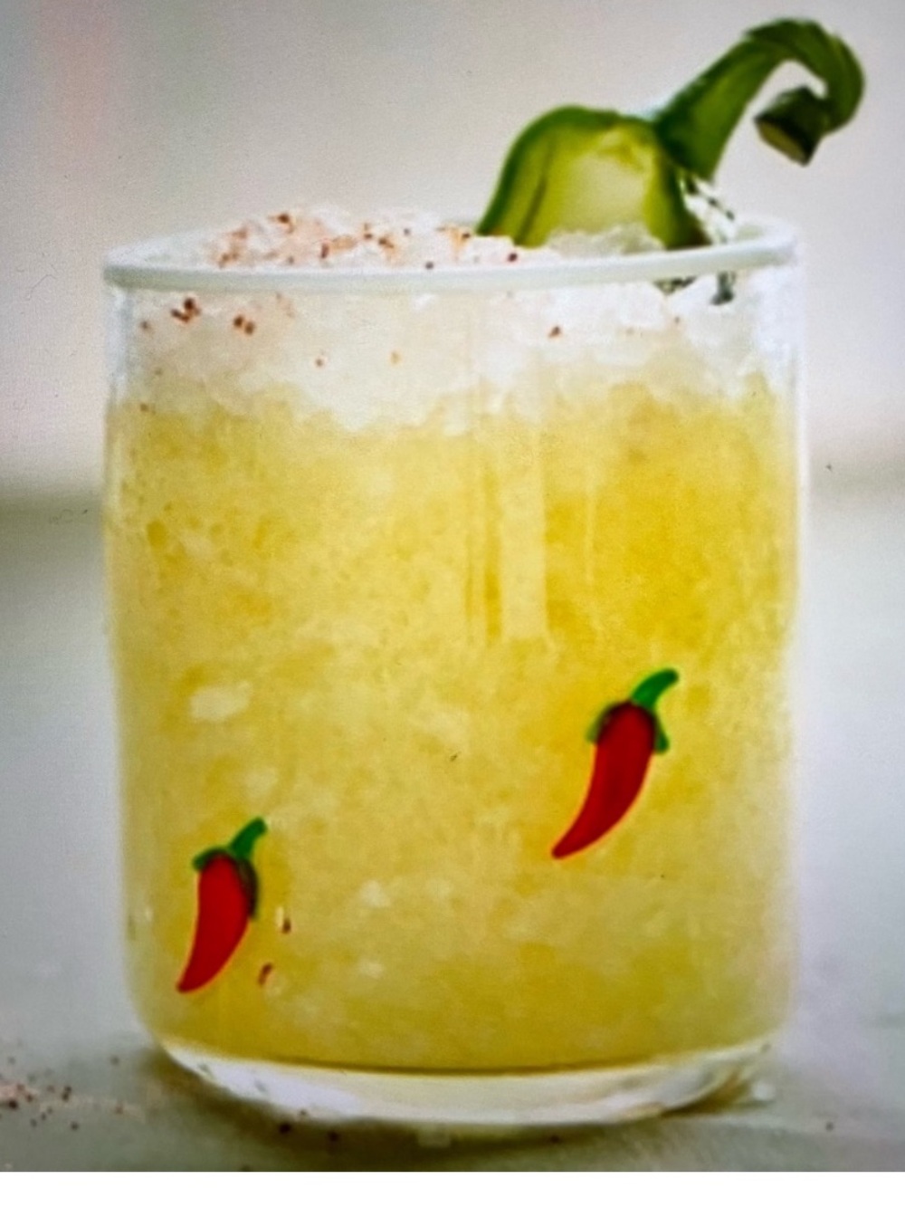 Anthropologie Chilli Pepper Icon Juice Glass NEW